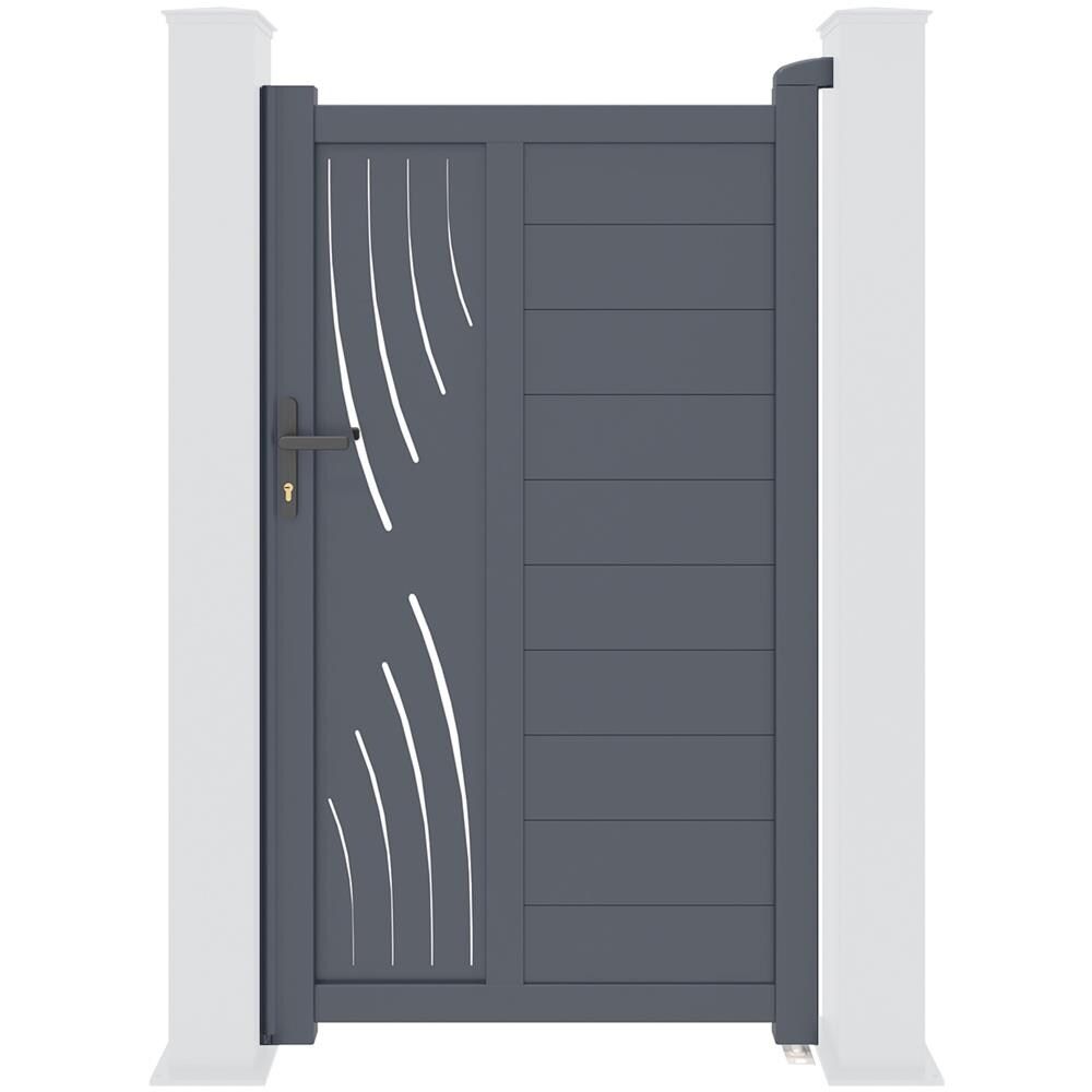 Pack Cancello A Battente 3m Veleta H. 180 + Cancelletto - Foto 2