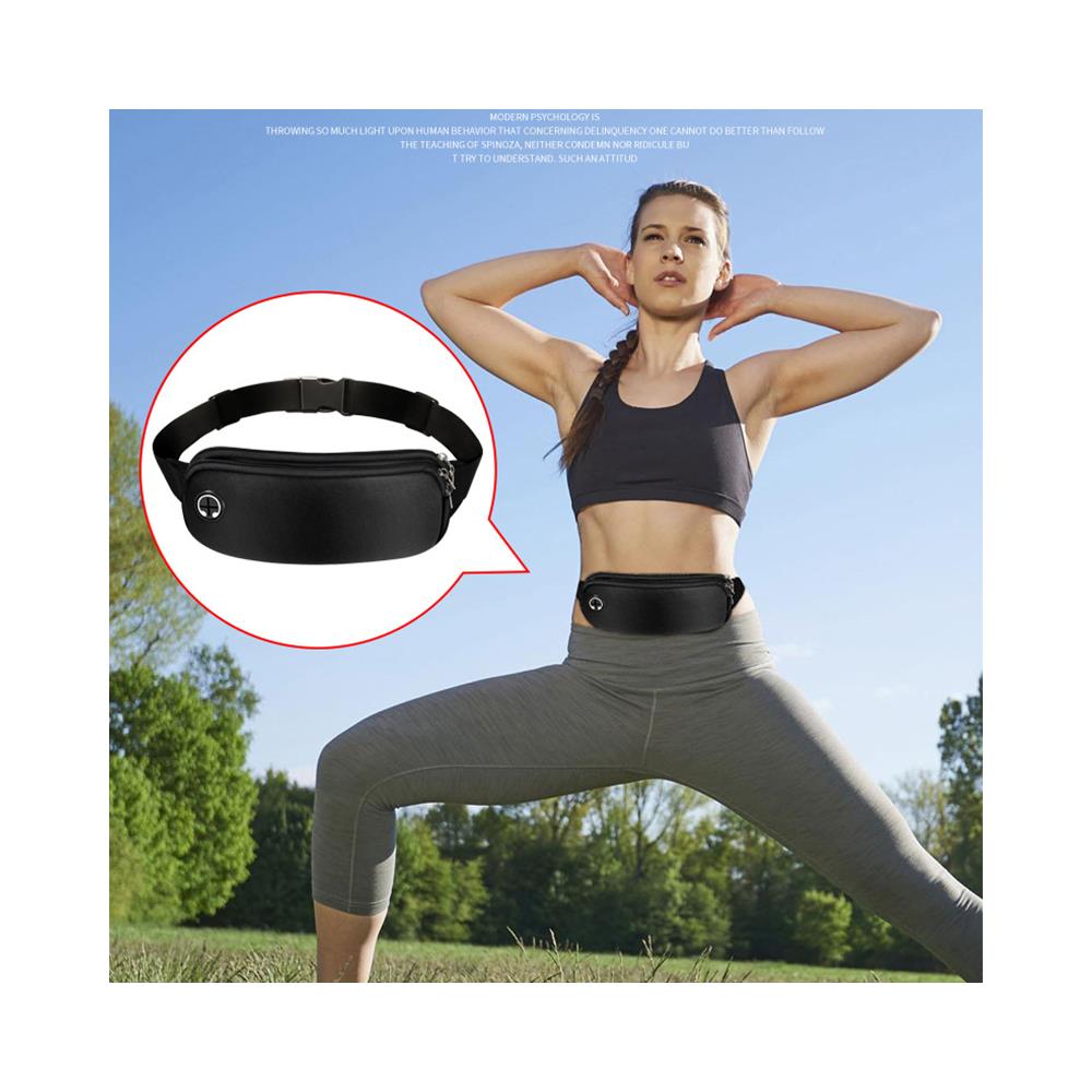 Marsupio Sportivo Resistente All'acqua E Al Sudore Con Porta Per Il Cavo Delle Cuffie - Foto 2