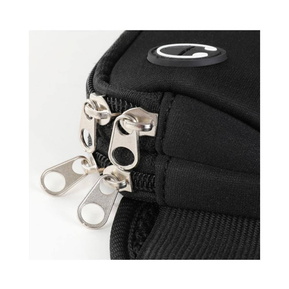 Marsupio Sportivo Resistente All'acqua E Al Sudore Con Porta Per Il Cavo Delle Cuffie - Foto 7