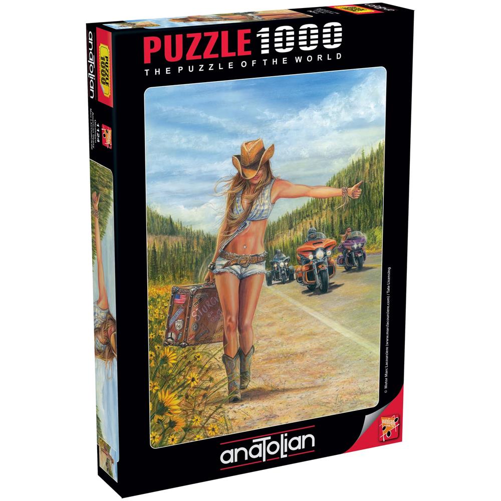 Puzzle Anatolico - Zingara Americana, Puzzle Da 1000 Pezzi, 1124, Multicolore - Foto 1
