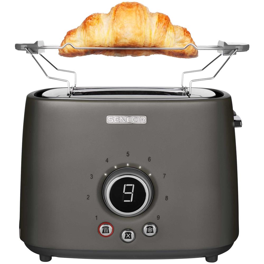 Tostapane STS 6058BK 2 Fette Potenza 1000 Watt Colore Nero - Foto 4