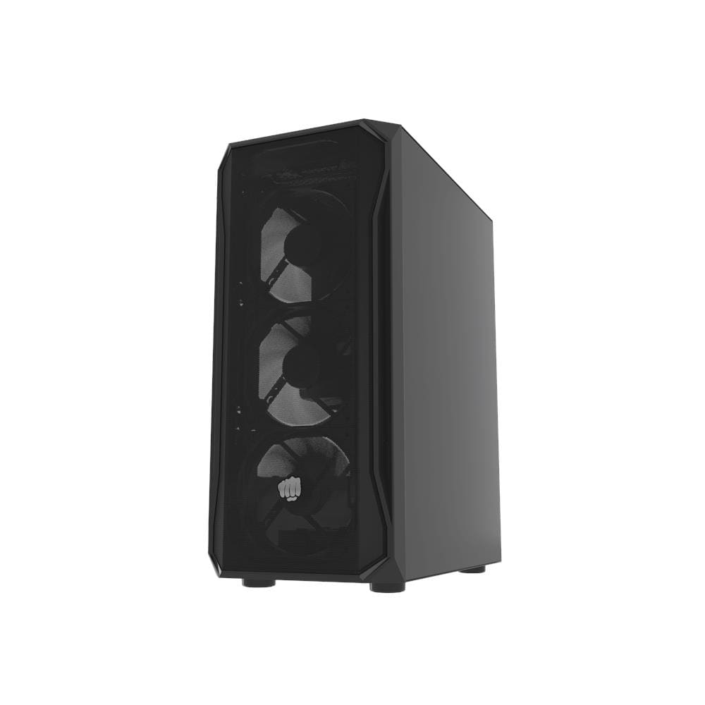 Case Shobo SH4F Midi Tower Micro-ATX Mini-ITX Porte USB 3.0 Typ-A x2, USB 2.0 Typ-A x1 Colore Nero - Foto 2