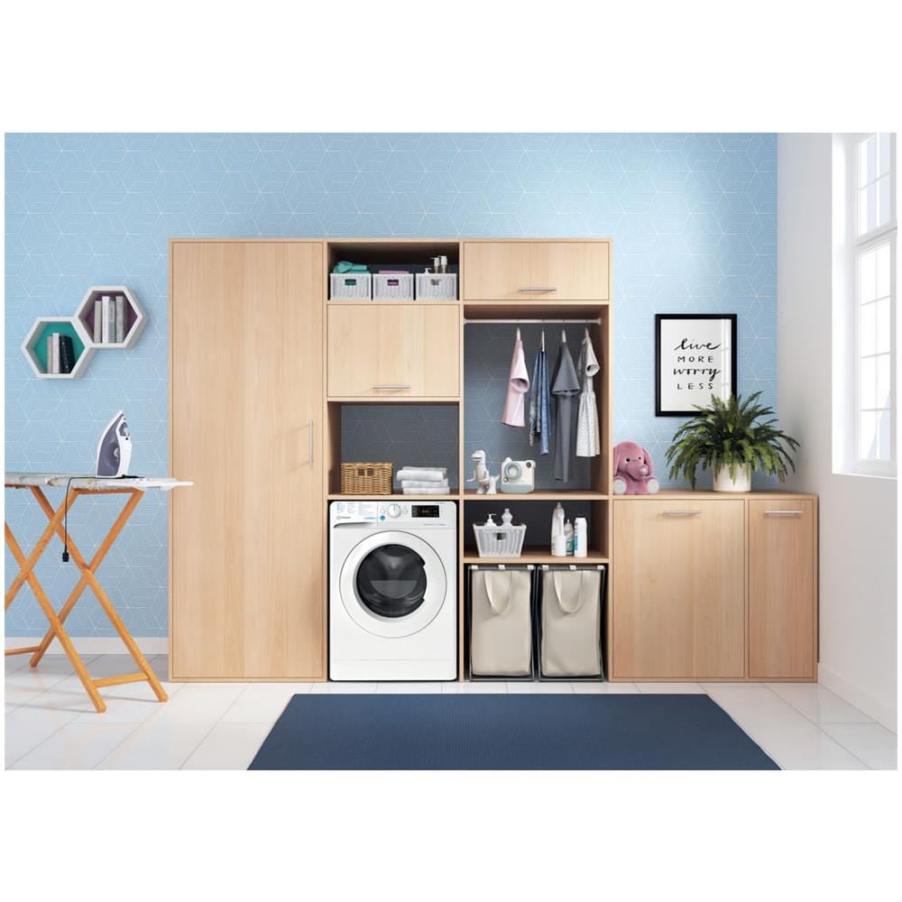 Lavatrice Carica Frontale Inverter Velocità 1400 Giri Capacita 7 kg Colore Bianco - Foto 12