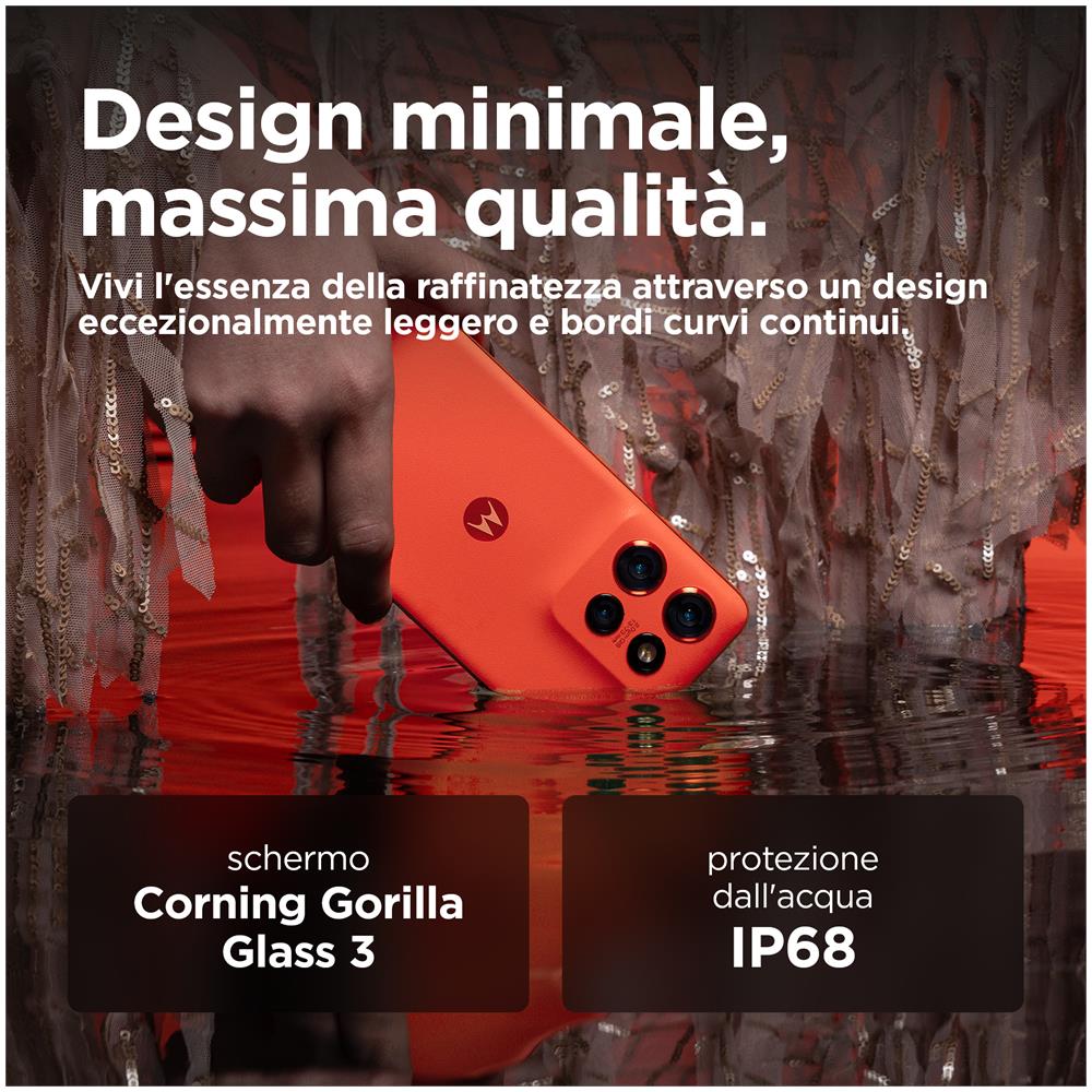 Moto Edge 50 Neo 5G 256GB 8GB Ram Display 6.36? FHD+ Main Camera 50MP NanoSIM+eSIM Android 14 Dimensity 7300 4310mAh Pantone Poinciana - Foto 12