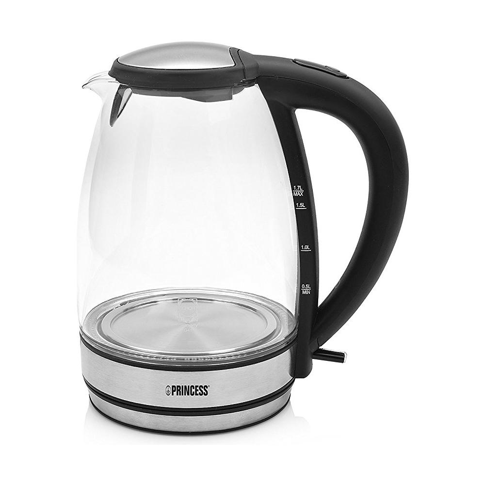 Bollitore in Vetro Capacità di 1,7L Potenza 2200 Watt - Foto 2