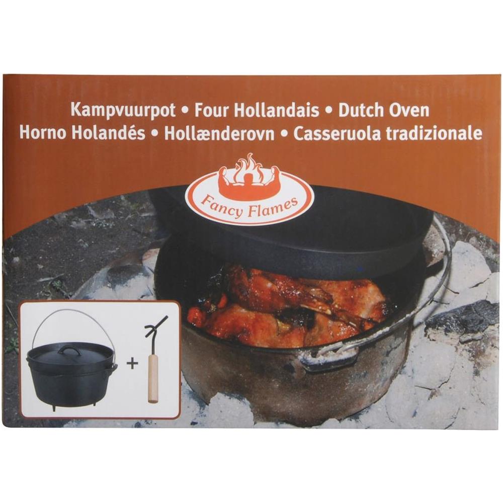 Casseruola Di Ghisa 3.7 L Nero Ff117 - Foto 2