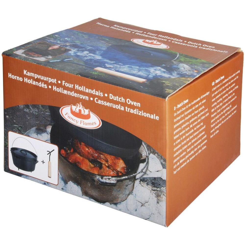 Casseruola Di Ghisa 3.7 L Nero Ff117 - Foto 6