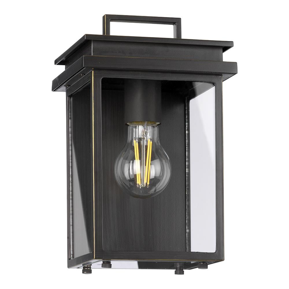 Lanterna Da Parete Per Esterno 1 Luce, Bronzo Antico, Ip44, E27 - Foto 1