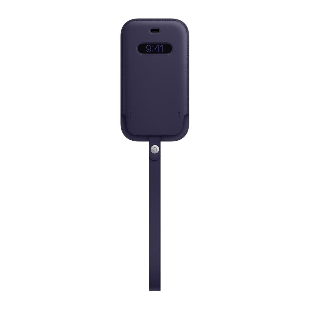 with MagSafe - Copertura protettiva - pelle - viola per iPhone 12 mini - Foto 1