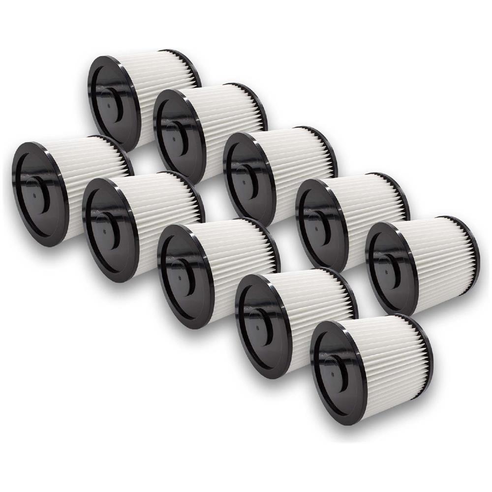 Vhbw 4x filtro a pieghe piatte compatibile con Matrix WDCNE 1400-20, WDCNE 1400-25 /.., aspirapolvere - nero / bianco | Leroy Merlin