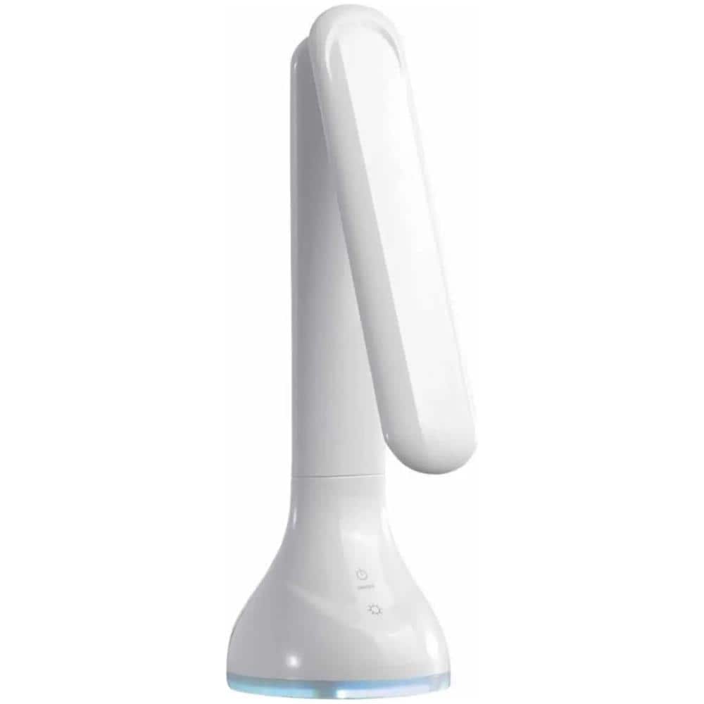 Lampada LED Ricaricabile con Base RGB Intensità Regolabile Bianco - Foto 2