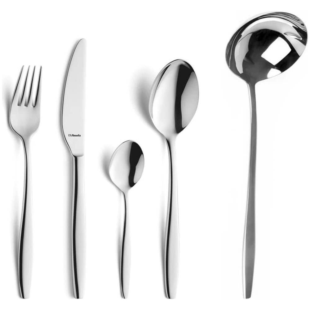 Servizio Di Posate In Acciaio Inossidabile Da 49 Pezzi - 181000waf04e90 - Foto 3