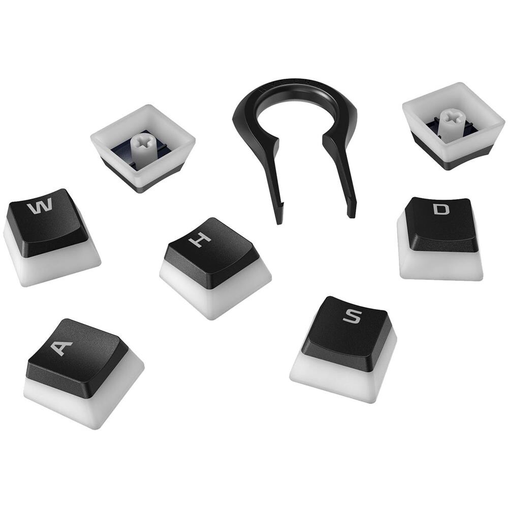 Set Completo Di Chiavi Hyperx Pudding Keycaps (pbt Nero)  - Foto 1