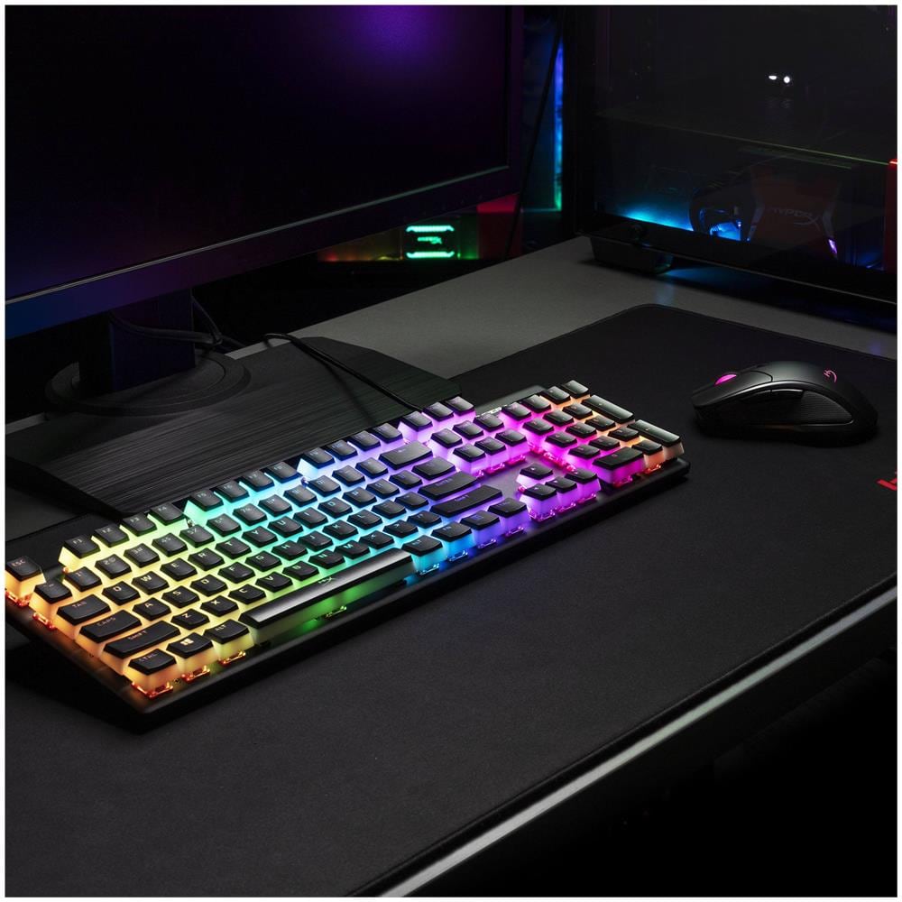 Set Completo Di Chiavi Hyperx Pudding Keycaps (pbt Nero)  - Foto 8