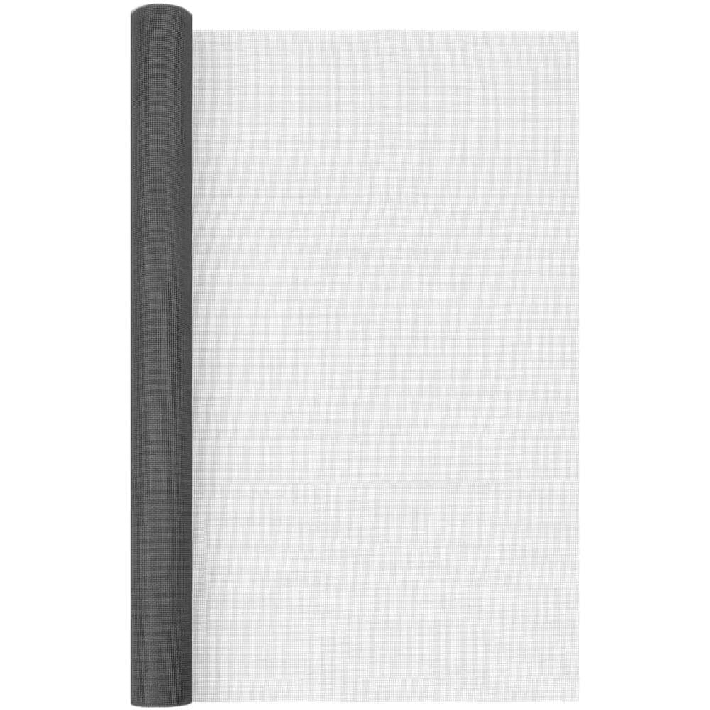 Zanzariera in Fibra di Vetro 60x1000 cm Nera - Foto 3