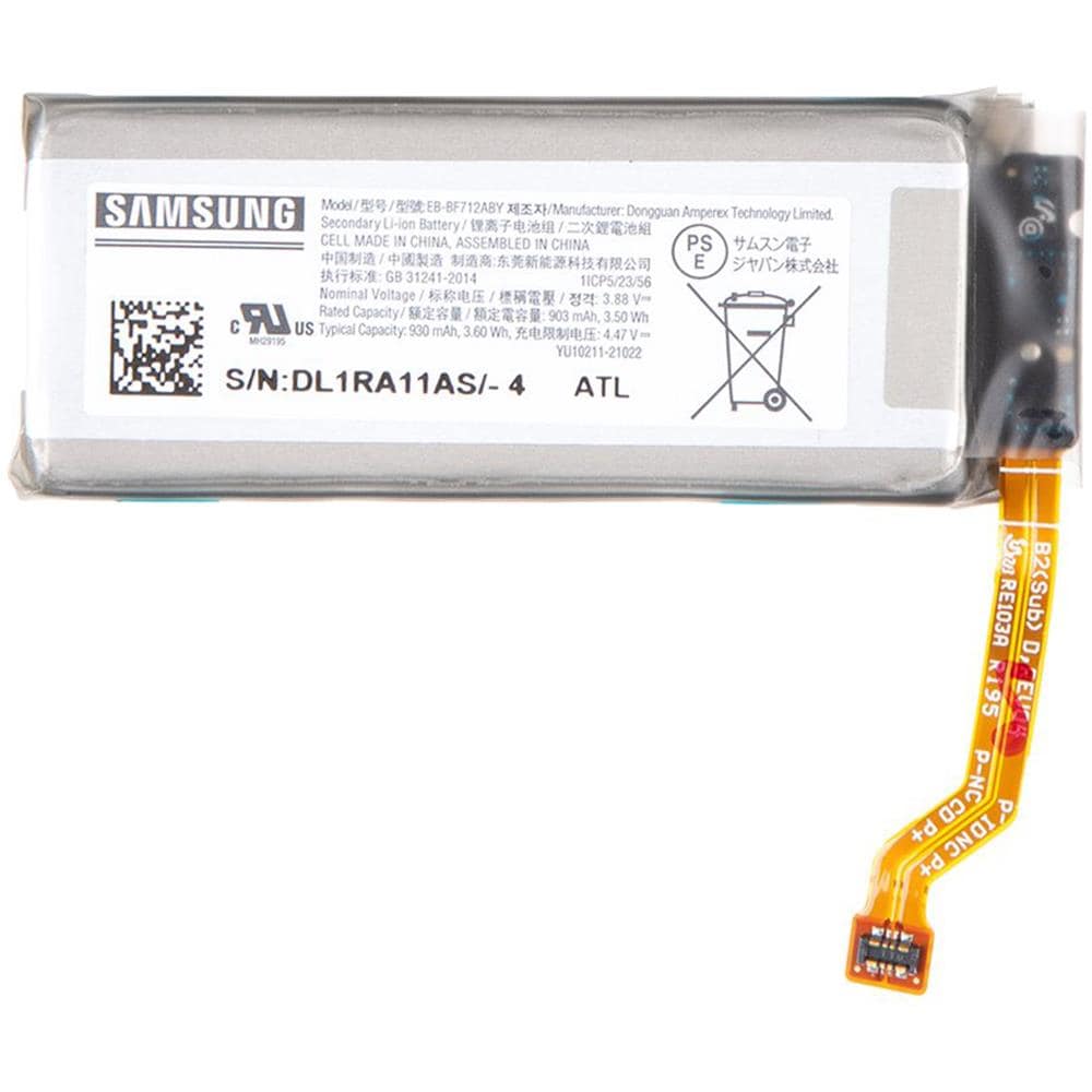 Batteria Litio Integrata Originale Eb-bf712aby Bulk Per Galaxy Z Flip3 5g F711 - Foto 4