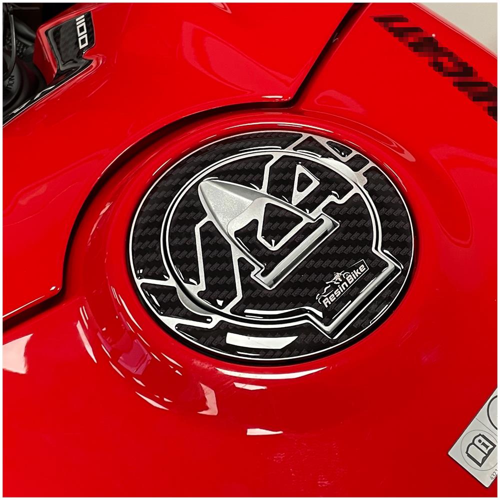 Adesivo 3d Protezione Tappo Serbatoio Compatibile Con Panigale V4 E V4s 2022 - Foto 1
