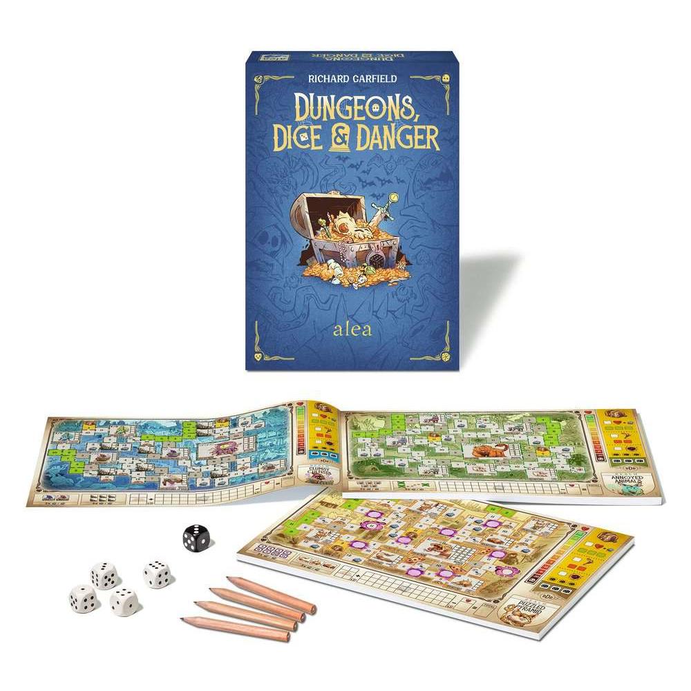 Gioco di Strategia Dungeons, Dice and Danger, Versione Italiana, 2-4 Giocatori, 10+ Anni - Foto 2