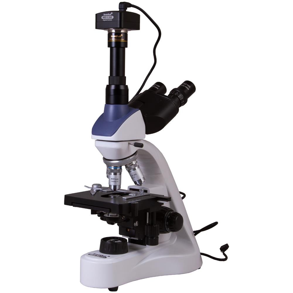 Microscopio Trinoculare Digitale Levenhuk Med D10t - Foto 3