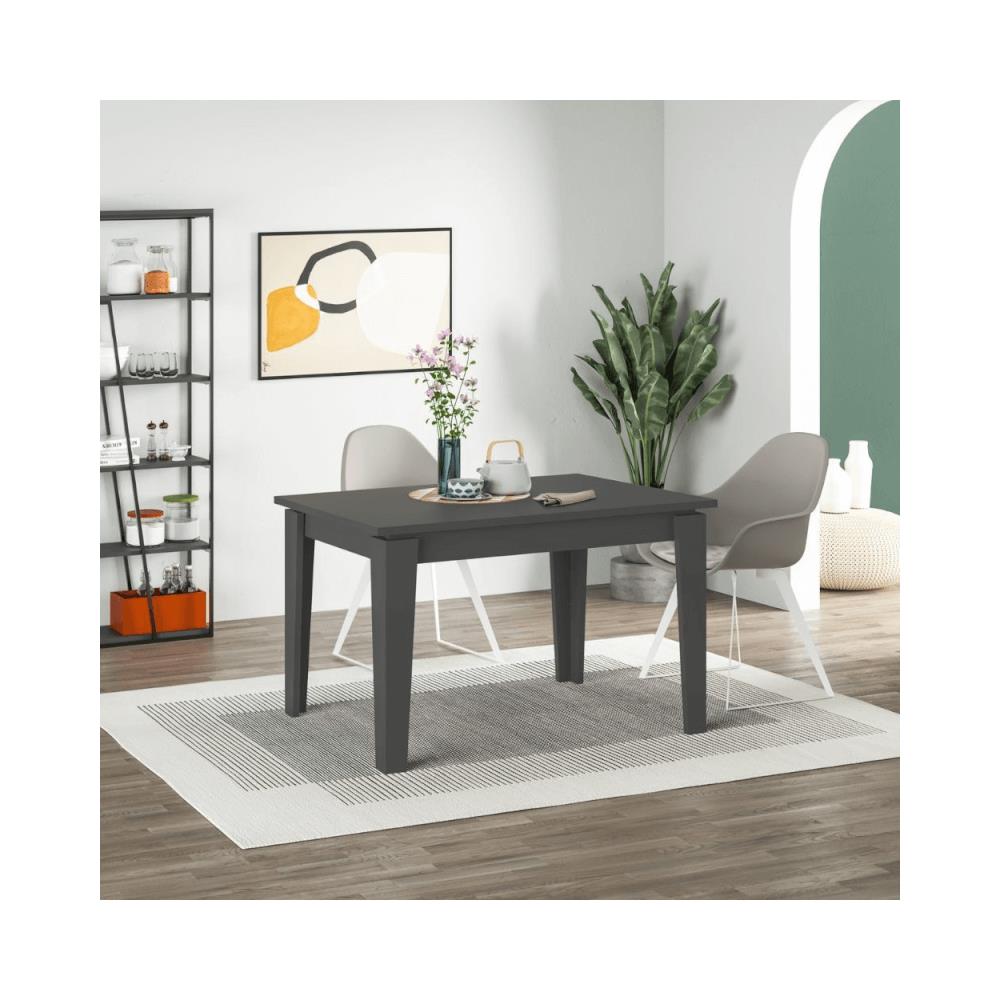 Tavolo Allungabile Megaron Antracite 120x80 Cm - Foto 1