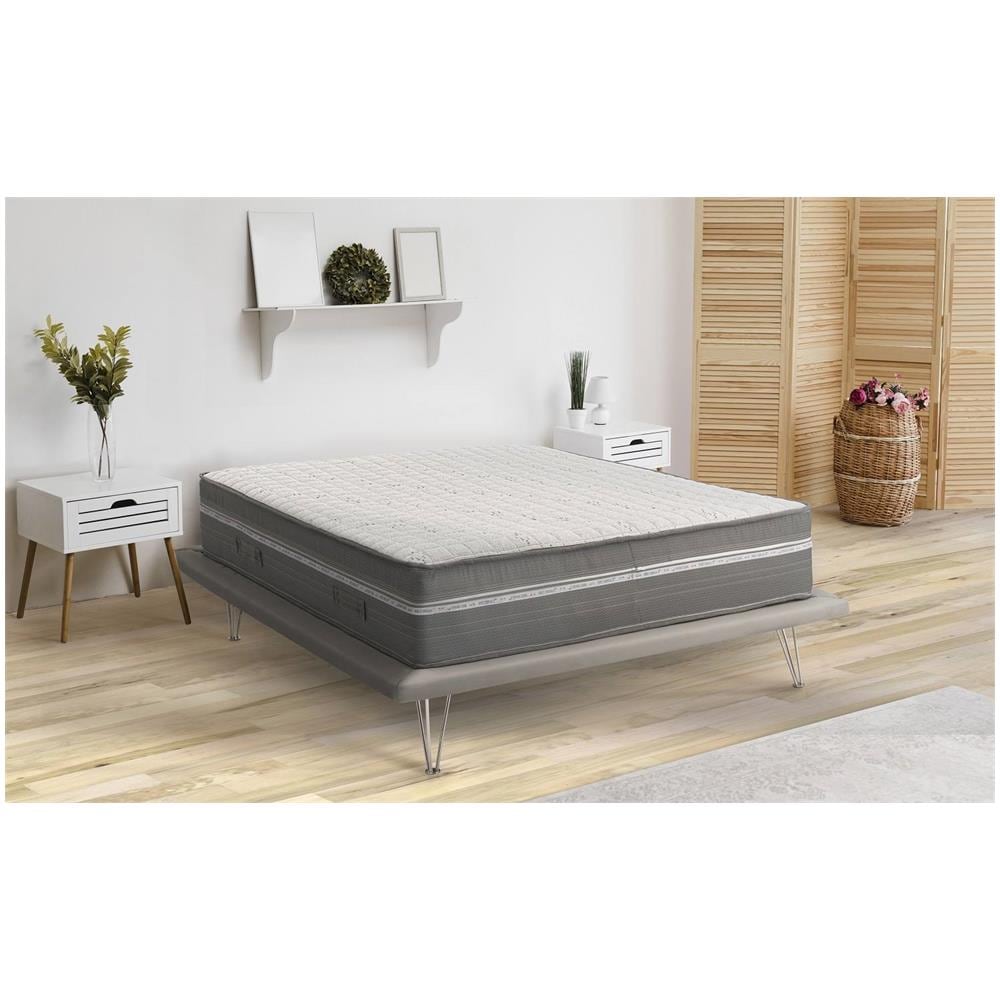 Materasso Piazza E Mezza Oriana, Materasso In Memory Foam E Micromolle Insacchettate, 100% Made In Italy, Anti Acaro E Anallergico, Cm 120x190h32 - Foto 1