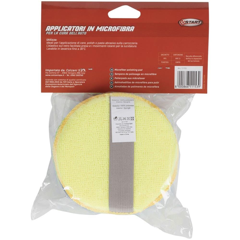 Set Da 3 Pezzi Di Applicatori In Microfibra Per La Cura Della Tua Auto - Foto 5