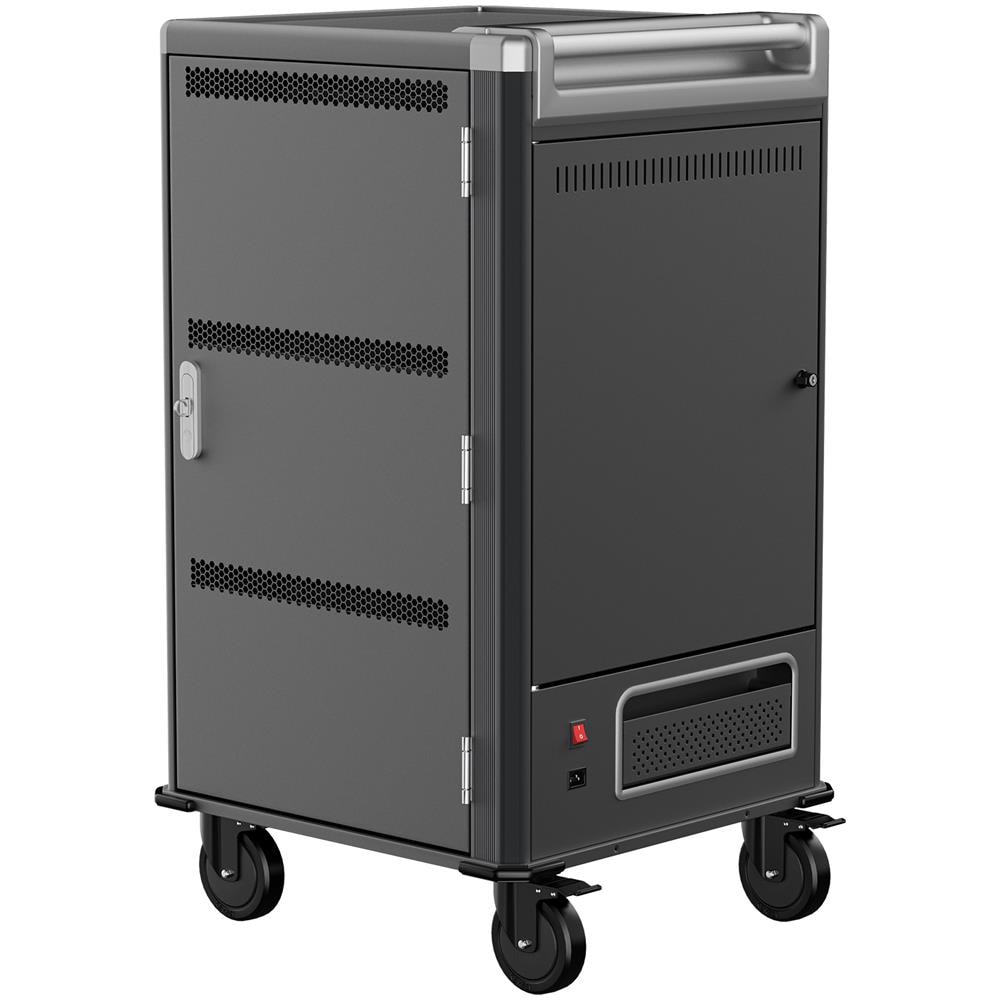 EW1700 portable device management cart& cabinet Carrello per la gestione dei dispositivi portatili Nero, Grigio - Foto 2