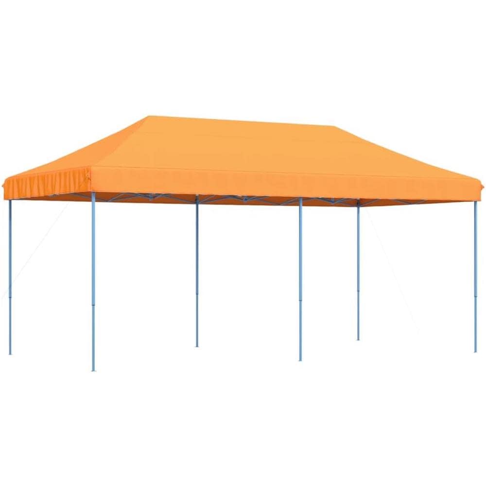 Tenda da Festa Pieghevole Pop-Up Arancione 580x292x315 cm - Foto 1