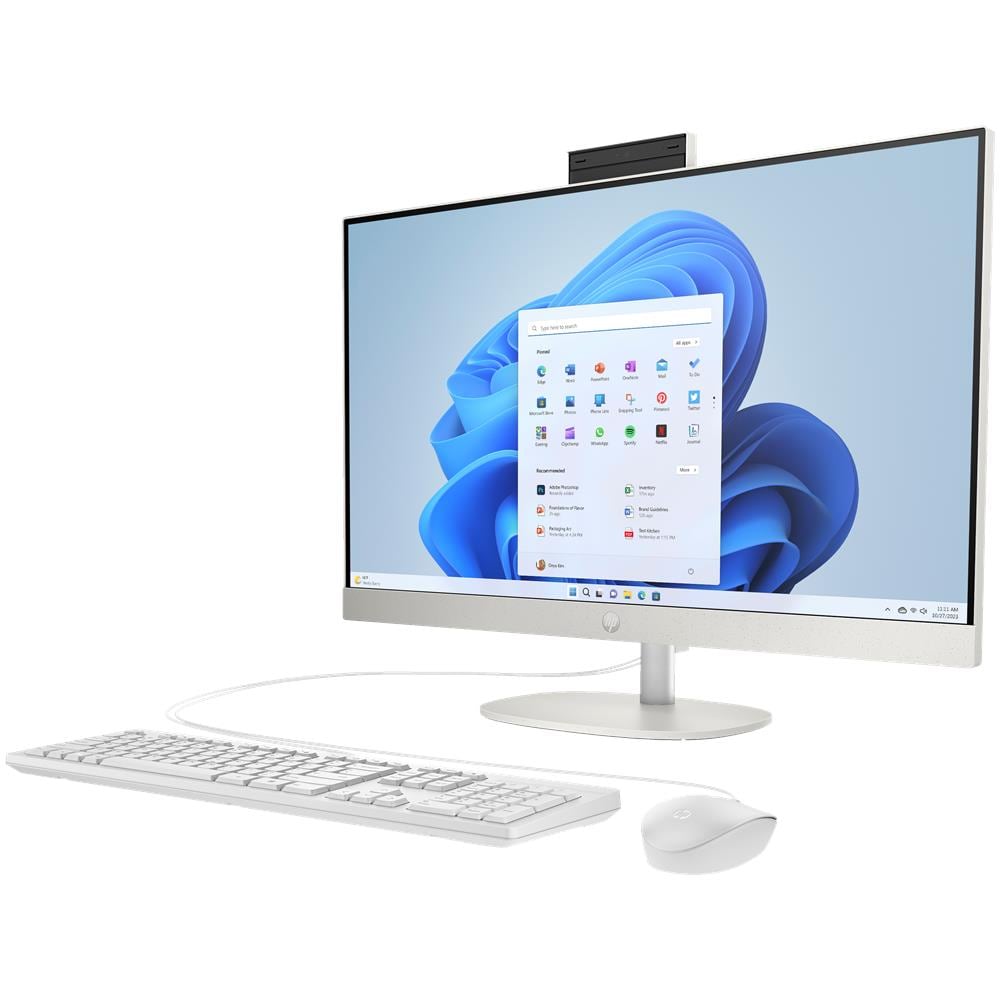 All-in-One 27-cr0023nl Intel Core i5-1335U Monitor 27" 1920 x 1080 Pixel RAM 16 GB DDR4-SDRAM SSD 512 GB Windows 11 Home Bianco - Foto 7