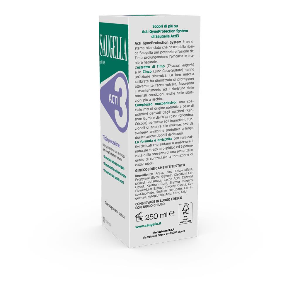 Saugella Attiva Flacone 250 ml - Foto 2
