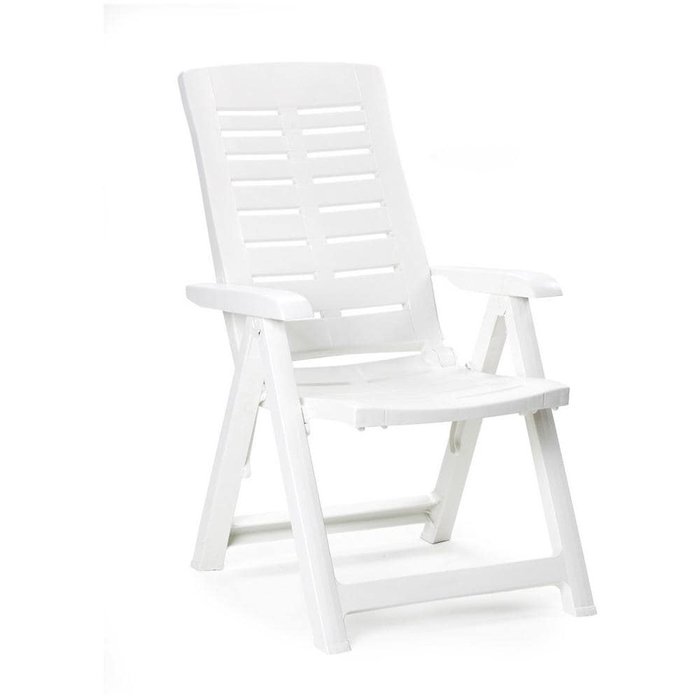 Poltrona Pieghevole Bianco - Modello Yuma - Foto 1