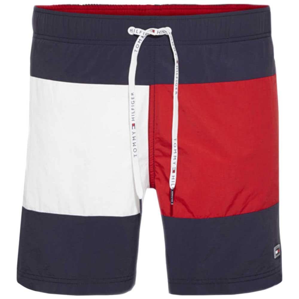 Costumi Da Bagno Tommy Hilfiger Medium Drawstring Abbigliamento Uomo M - Foto 3