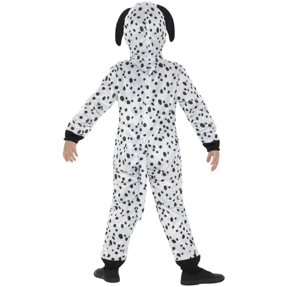 Travestimento Da Cane Dalmata Per Bambino - Taglia: 10 - 12 Anni (145/158 Cm) - Foto 3
