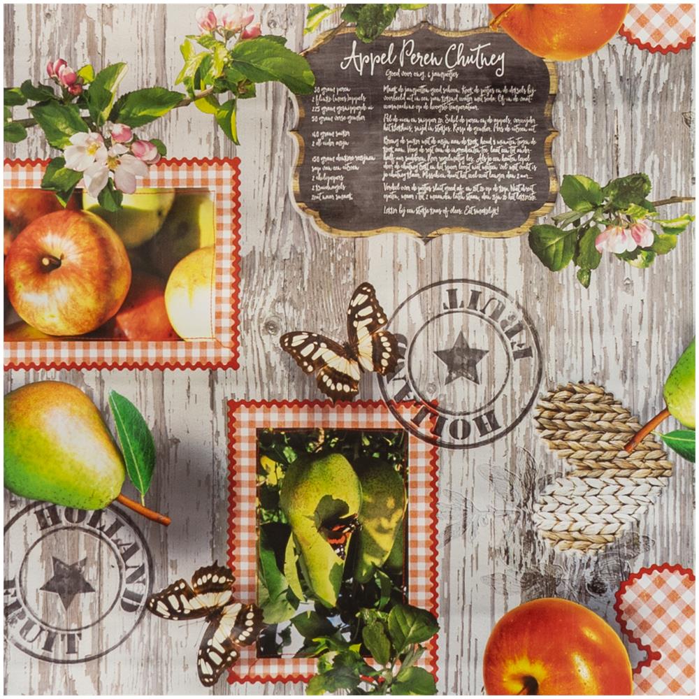 Tovaglia In Tela Cerata In Pvc Antimacchia Resistente E Facile Da Tagliare 140x200 Cm - Frutteto - Foto 2