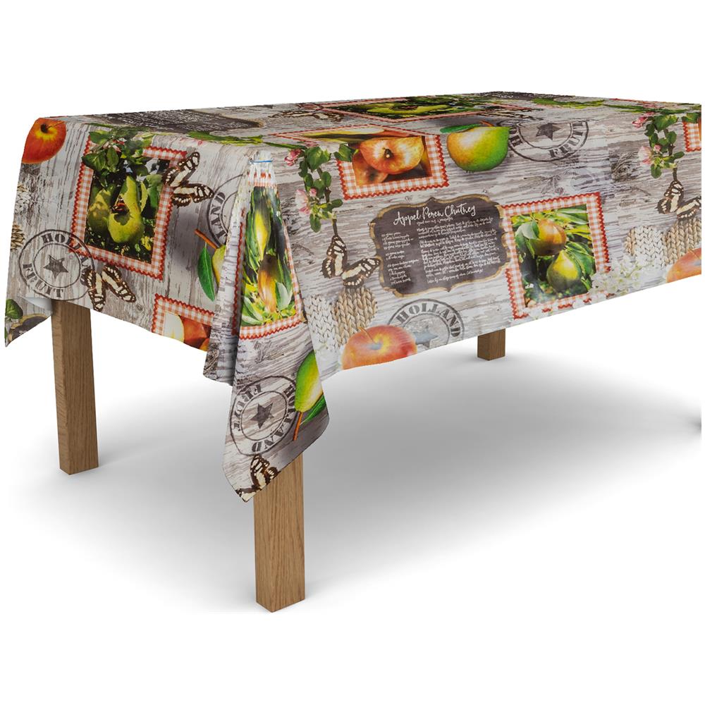 Tovaglia In Tela Cerata In Pvc Antimacchia Resistente E Facile Da Tagliare 140x200 Cm - Frutteto - Foto 1