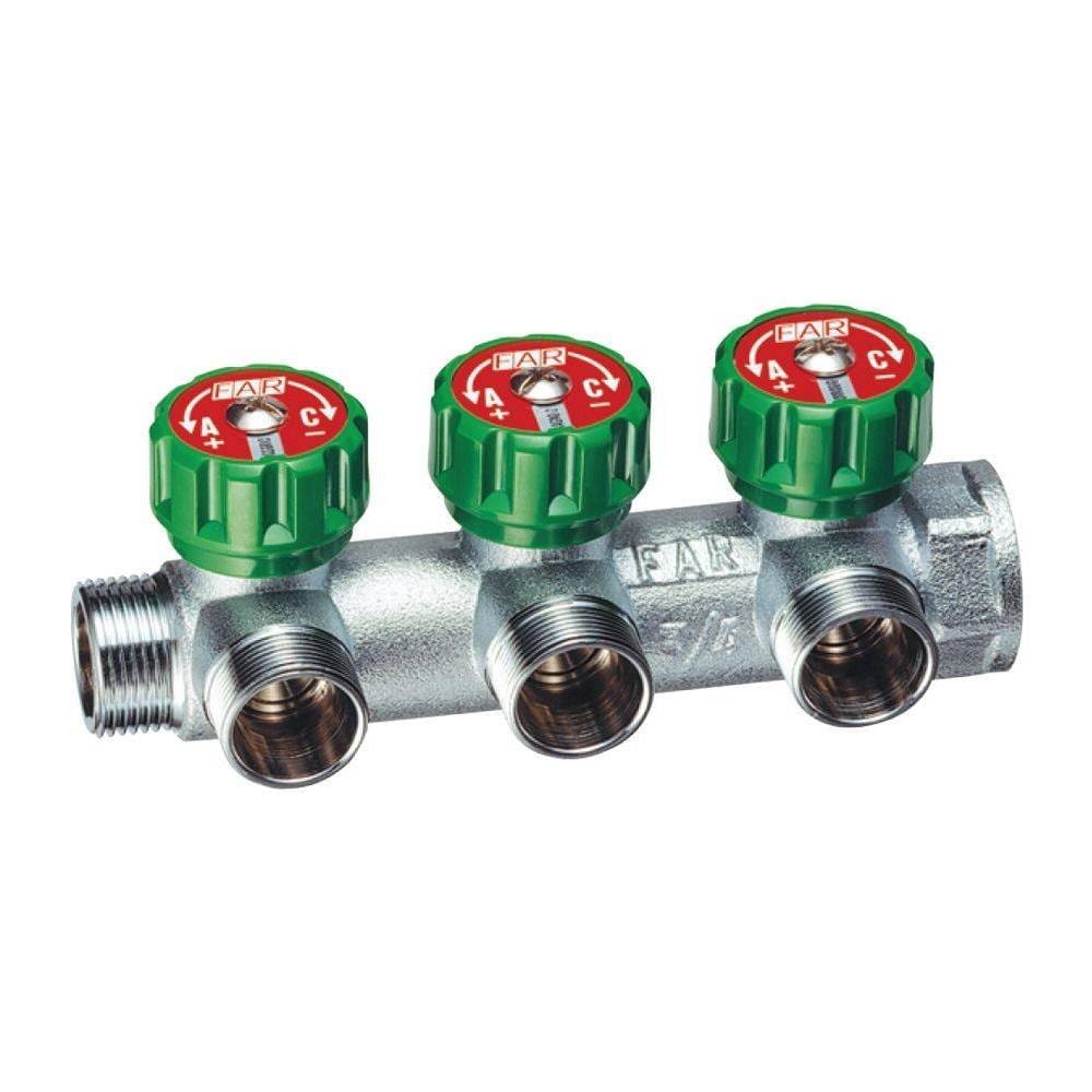 Collettore Multifar Mf Da 3/4"" A 3 Derivazioni - Foto 1