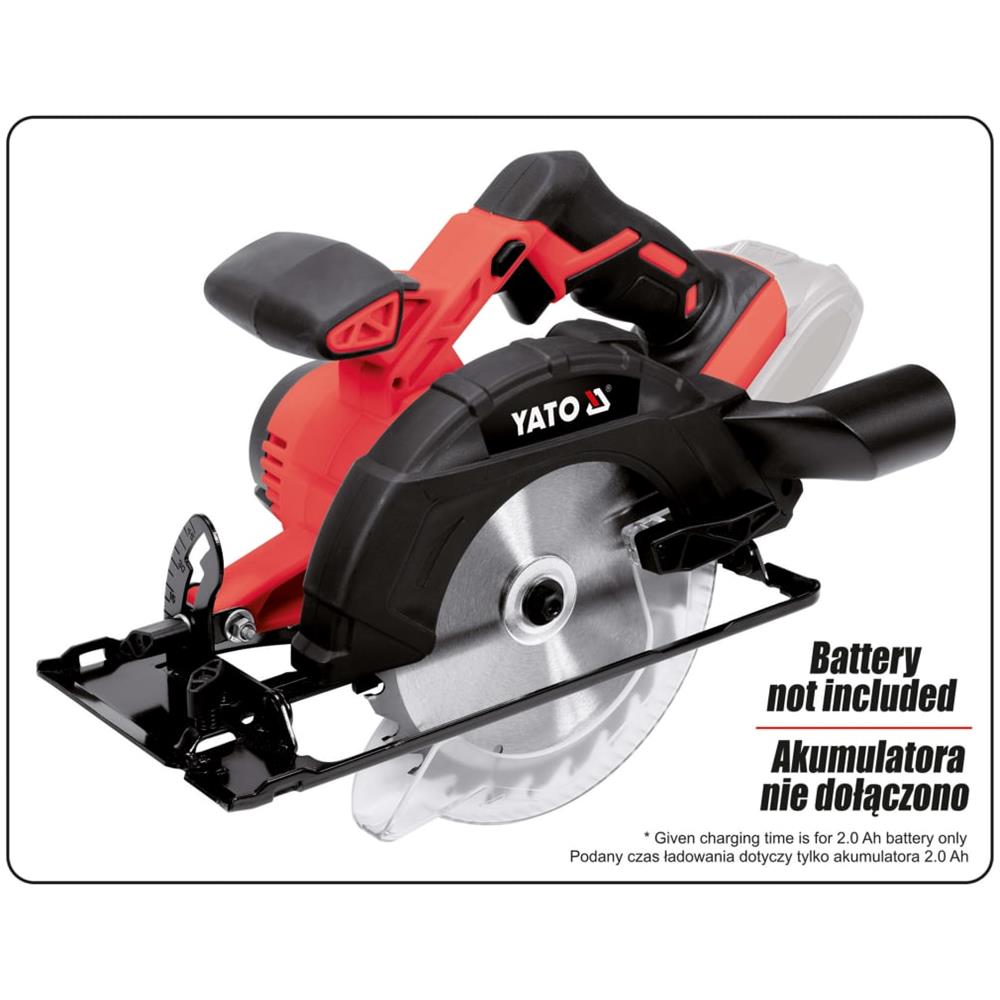 Sega Circolare senza Batteria 165 mm 18V - Foto 3