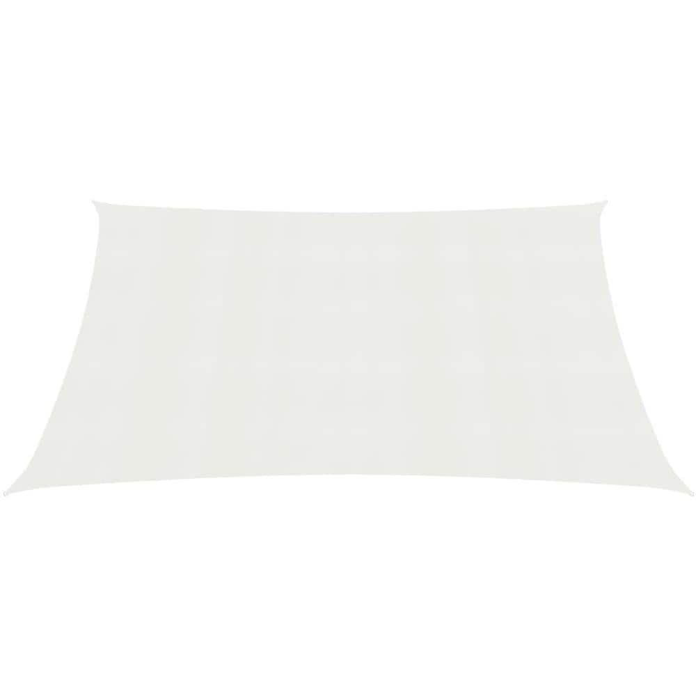 Vela Parasole 160 g / m² Bianca 2,5x3,5 m in HDPE - Foto 3