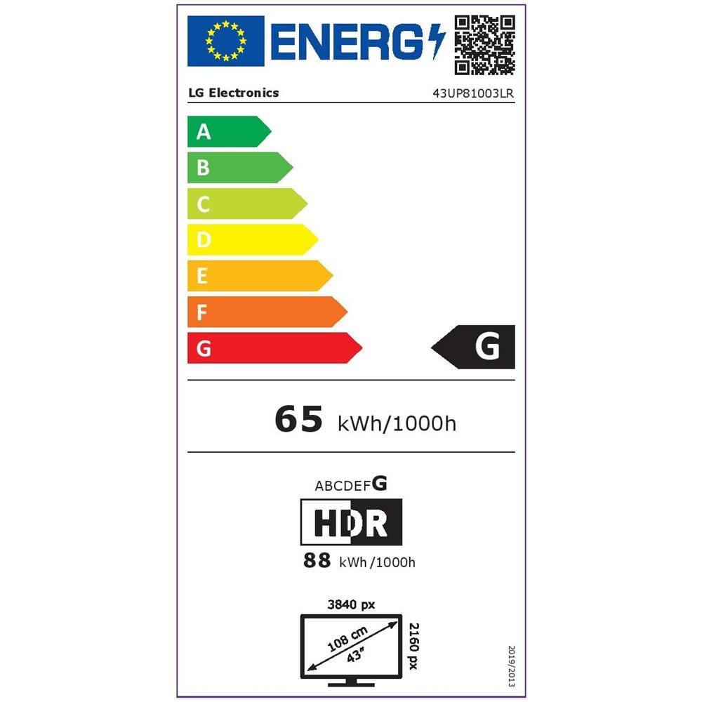 TV LED Ultra HD 4K 43" 43UP81003LR Smart TV WebOS - Foto 3