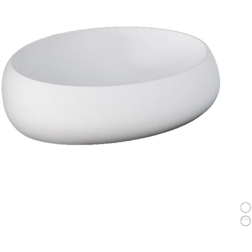 Lavabo Da Appoggio Rak Ceramics Cloud Bianco Opaco - Foto 1
