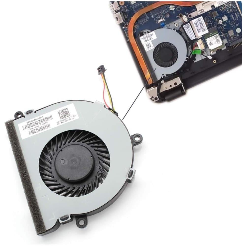 Ventola di Raffreddamento di Ricambio per Notebook HP modelli 15-AC000, 15-AC100, HP PC 250 G4, G5, 255 G4, G5, 256 G4, G5 - Foto 7