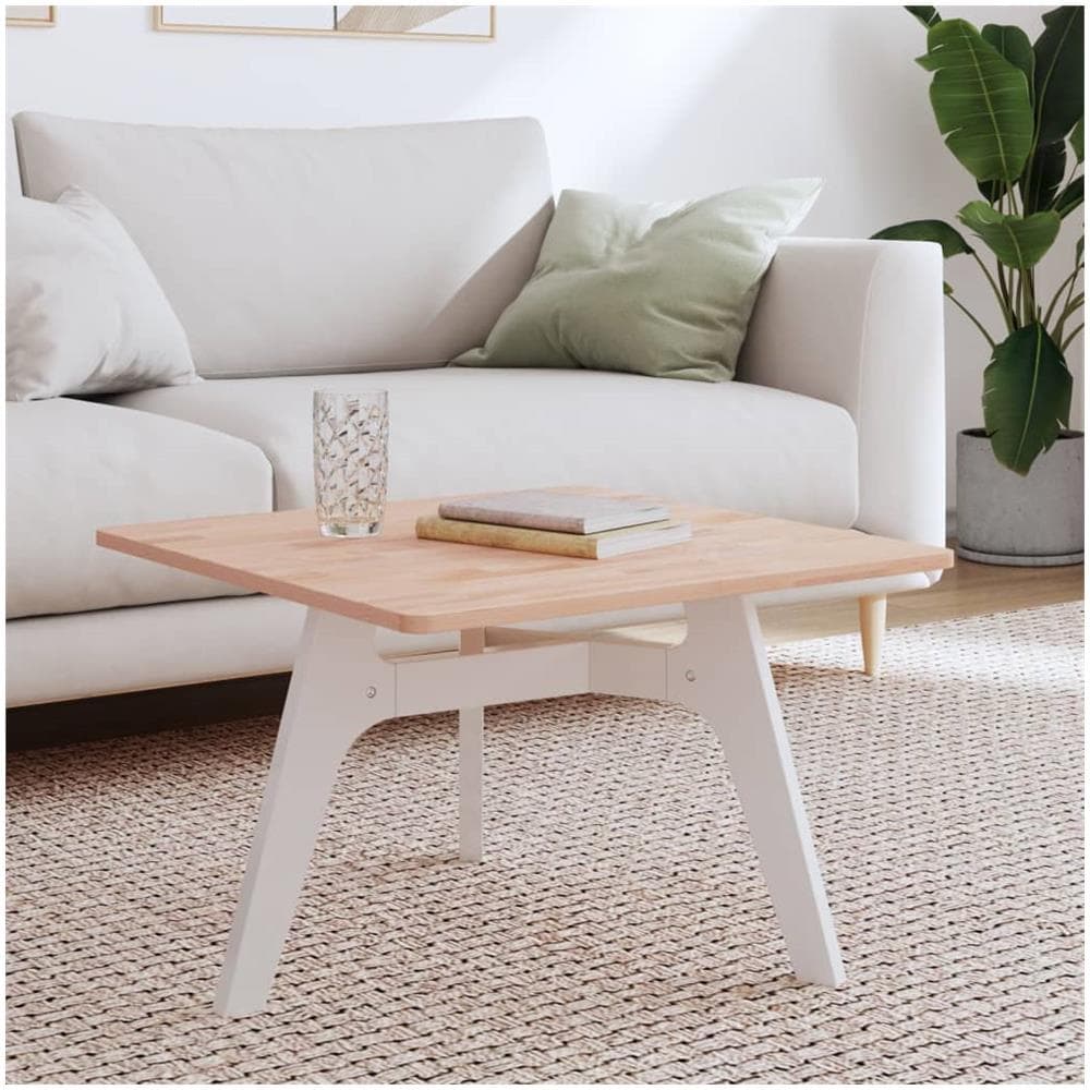 Piano per Tavolo 60x60x1,5 cm Quadrato Legno Massello di Faggio - Foto 1