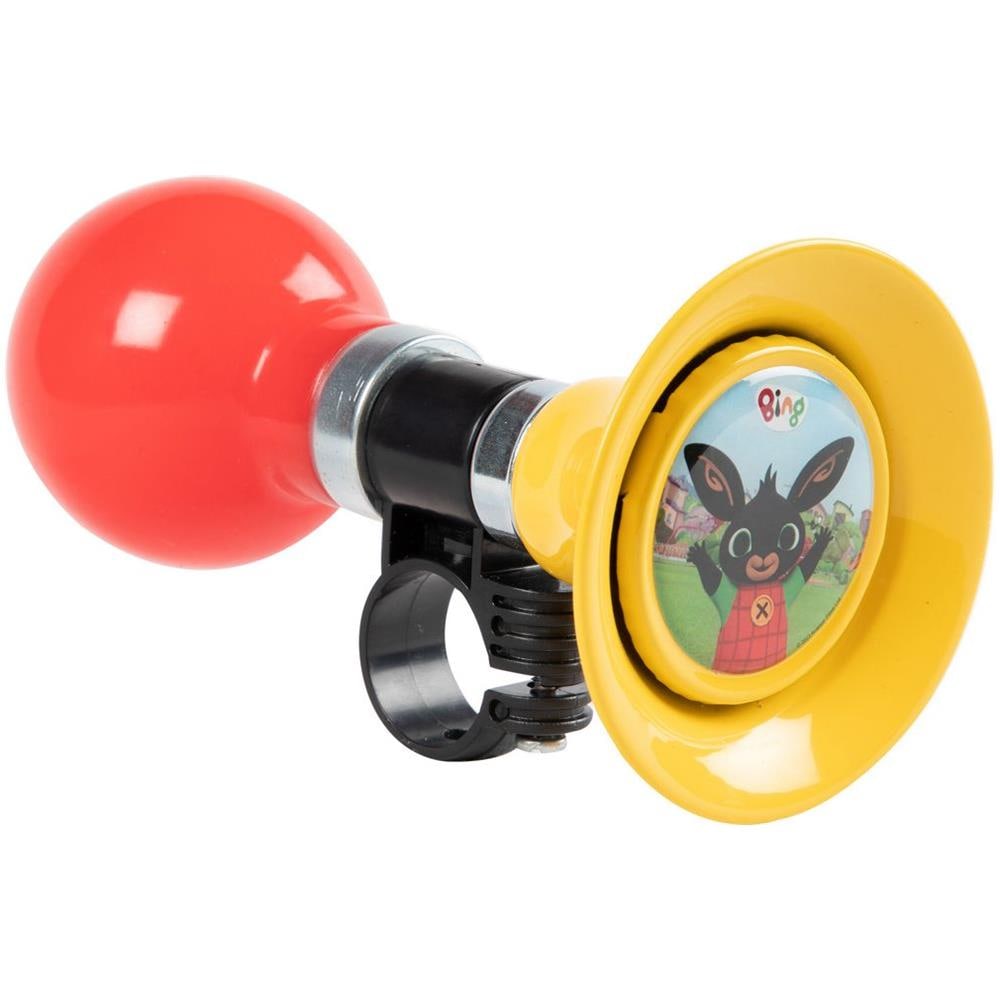 Trombetta Ciclo Bambino Coniglietto Bing Rosso Giallo Bici - Foto 1