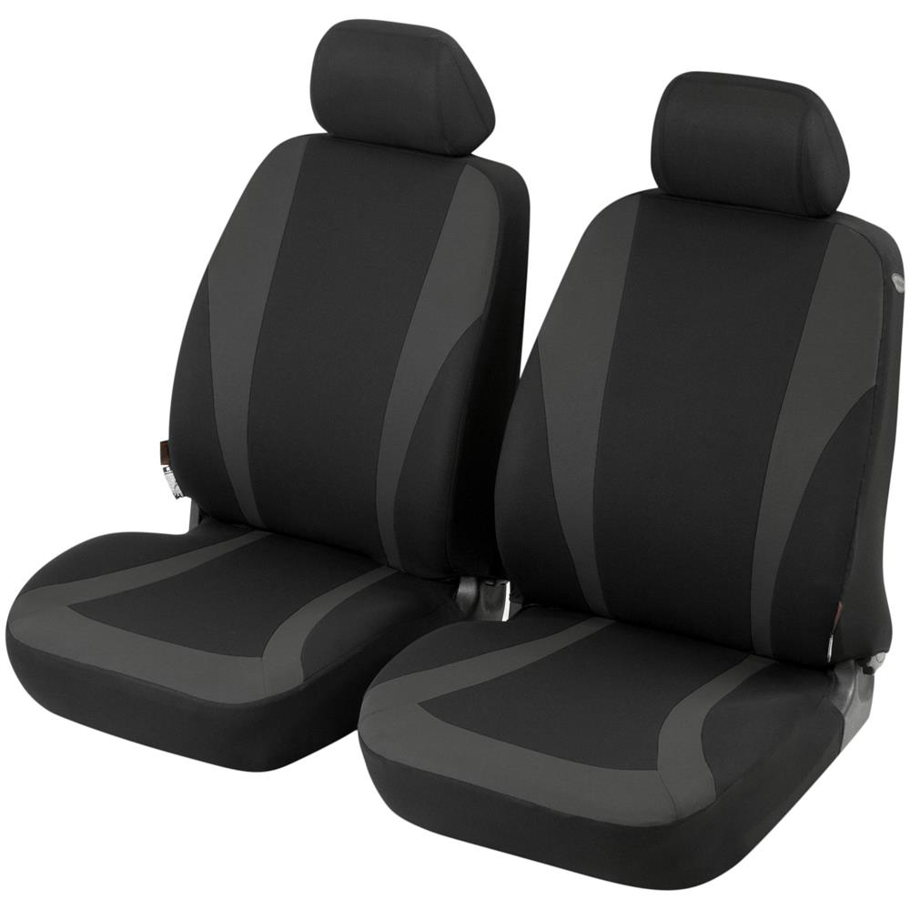 Coprisedili Auto Mendoza Grigio Antracite Per Due Sedili Anteriori - Foto 1