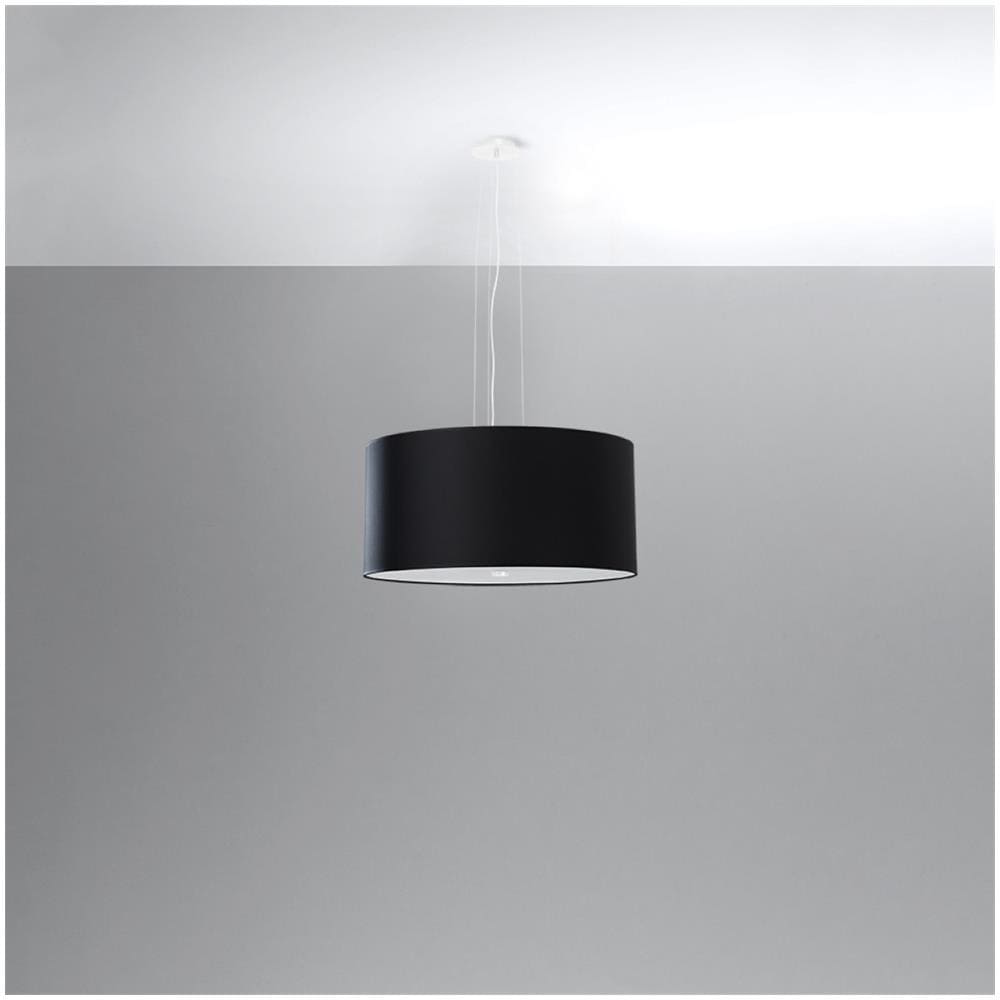 Lampadario Otto 50 Nero Sl. 0744 - Minimalista Lampadari Nero 115x50x50 Cm - Foto 2