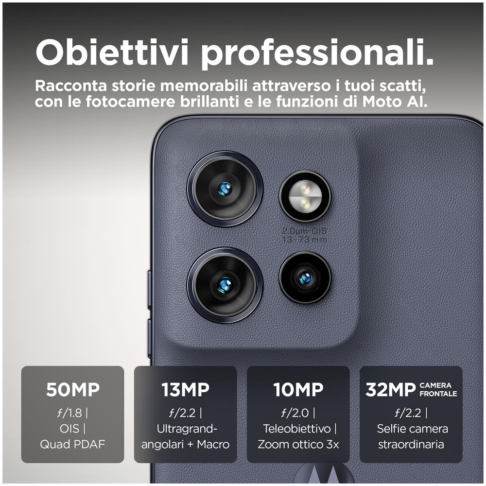 Moto Edge 50 Neo 5G 256GB 8GB Ram Display 6.36? FHD+ Main Camera 50MP NanoSIM+eSIM Android 14 Dimensity 7300 4310mAh Pantone Grisaille - Foto 11