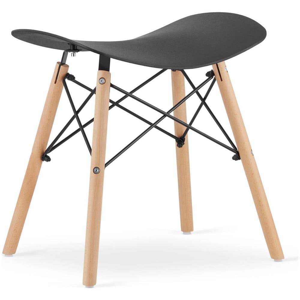 Sgabello Valora CORFU nero dal design ergonomico per la cucina - Foto 1