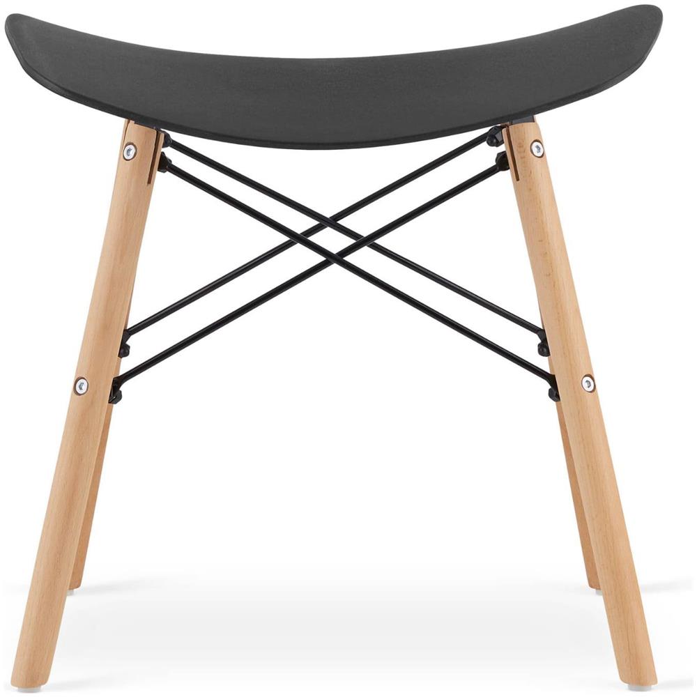 Sgabello Valora CORFU nero dal design ergonomico per la cucina - Foto 2