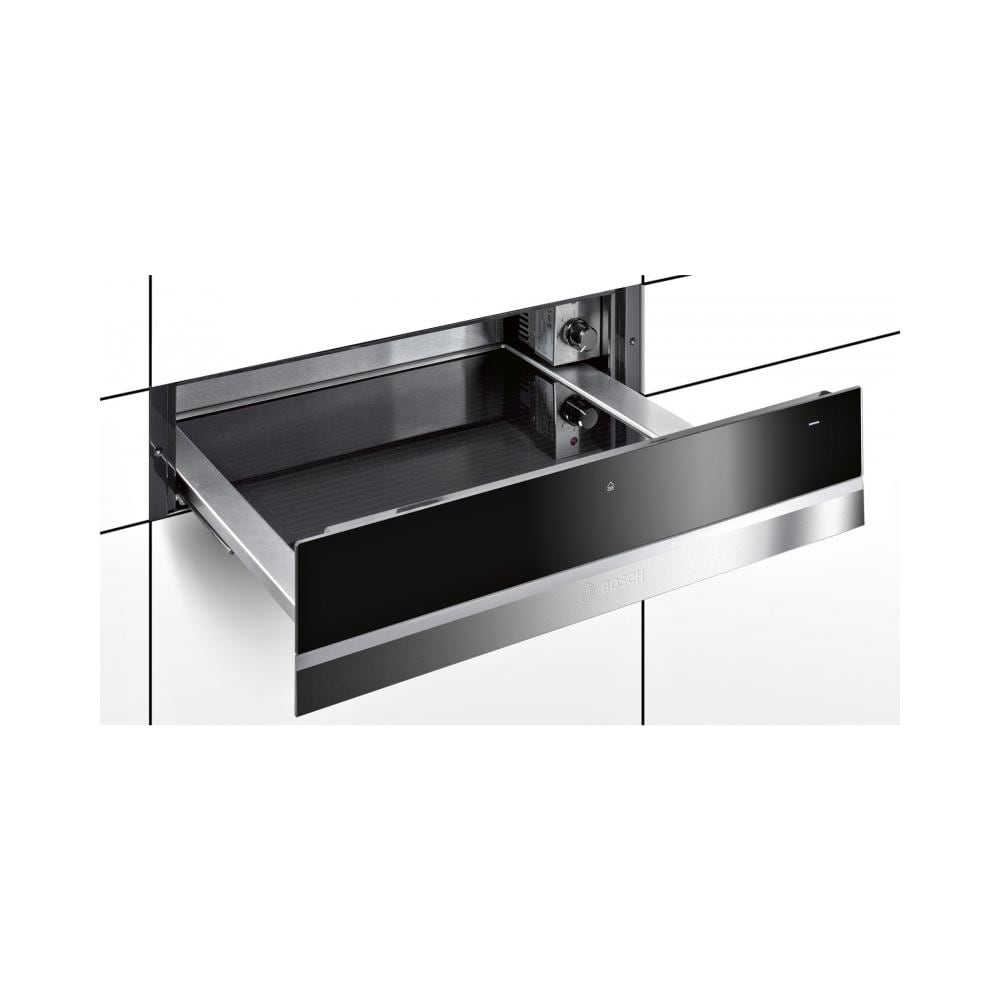 Cassetto Scaldavivande Capienza 26 cm Colore Nero e Inox - Foto 2