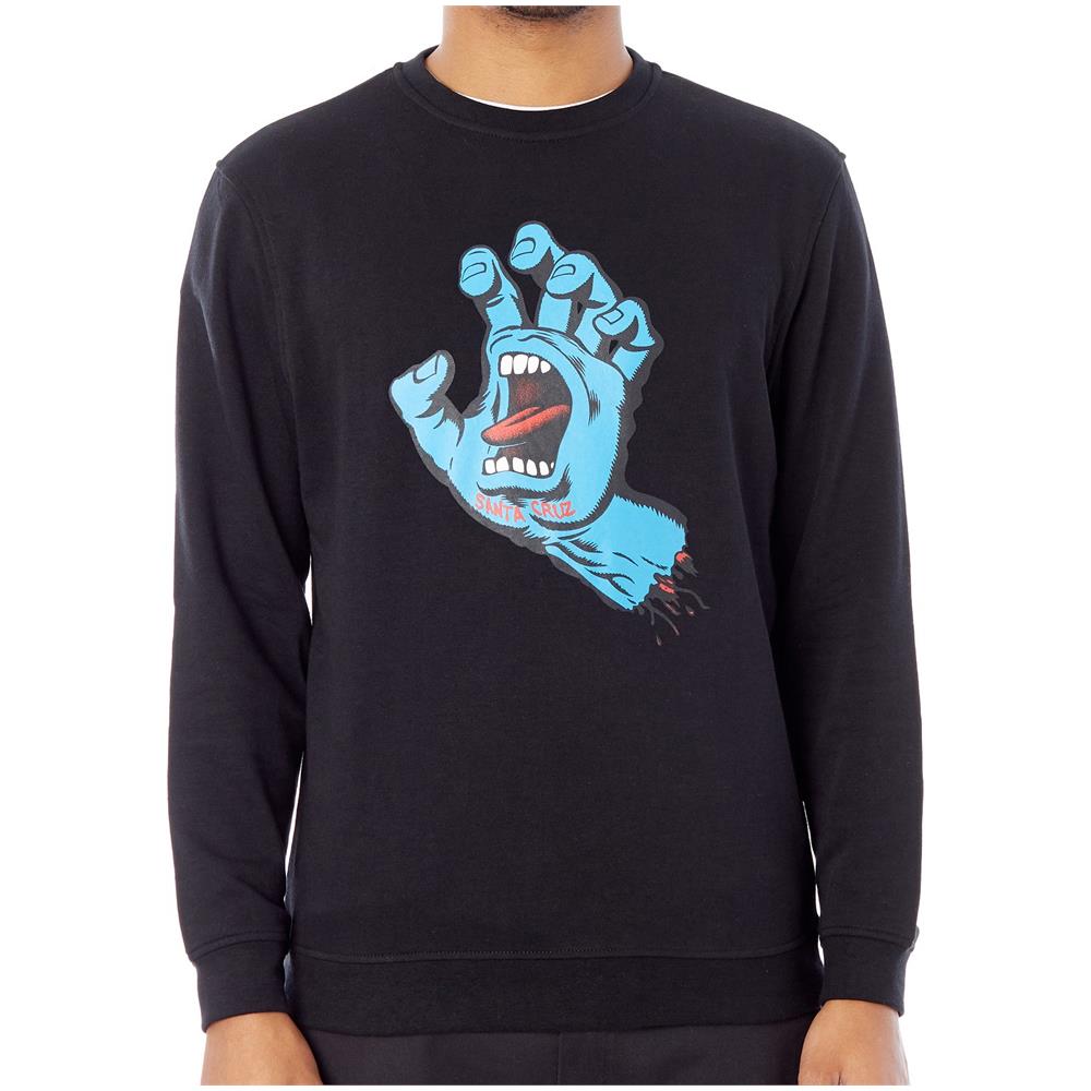 Felpe Santa Cruz Screaming Hand Abbigliamento Uomo M - Foto 7